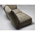 Edra Sectional Sofa Chenille Fabric Sofa